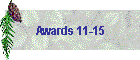 Awards 11-15