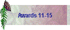 Awards 11-15