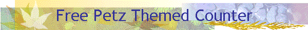 Free Petz Themed Counter