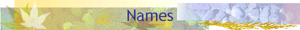 Names